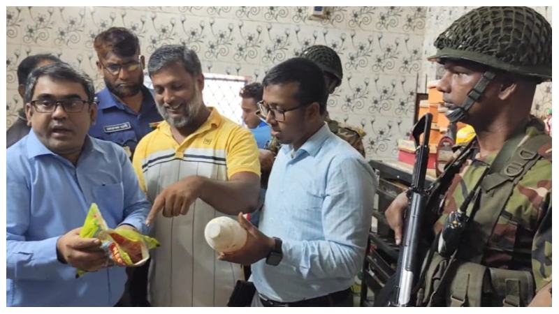 মেহেরপুরে বেকারি মালিককে ৪০ হাজার টাকা জরিমানা