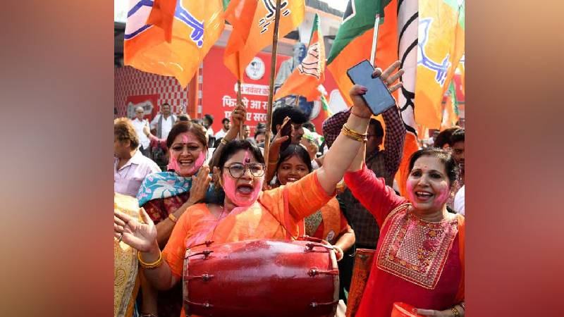বিহারে বড় জয়ের পথে ক্ষমতাসীন এনডিএ জোট