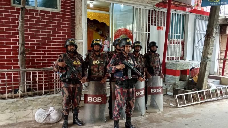 দুর্গাপূজায় সারা দেশে ২ হাজার ৮৫৭টি পূজামণ্ডপে নিরাপত্তা দেবে বিজিবি