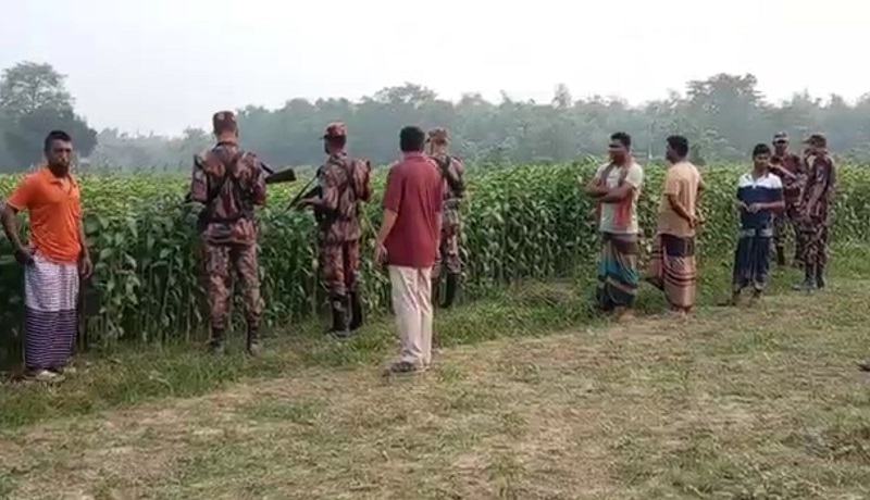 মেহেরপুর সীমান্তে পুশ ইনের চেষ্টা, প্রতিরোধ করেছে বিজিবি ও গ্রামবাসী