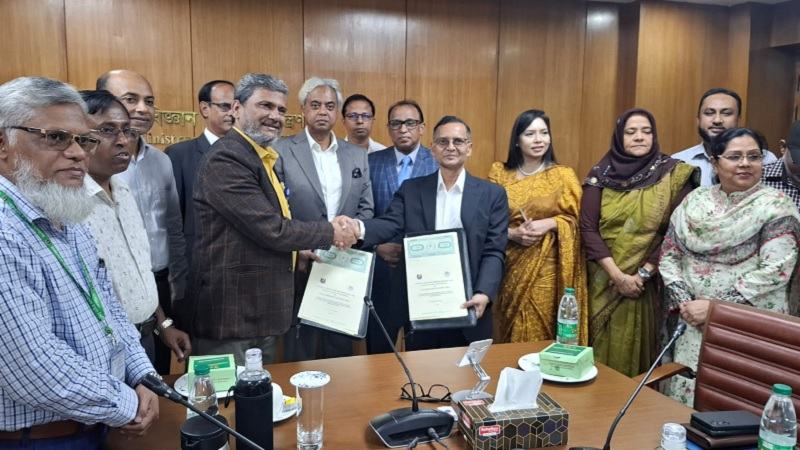 বাউবি ও এনআইবির মধ্যে সমঝোতা স্মারক স্বাক্ষরিত