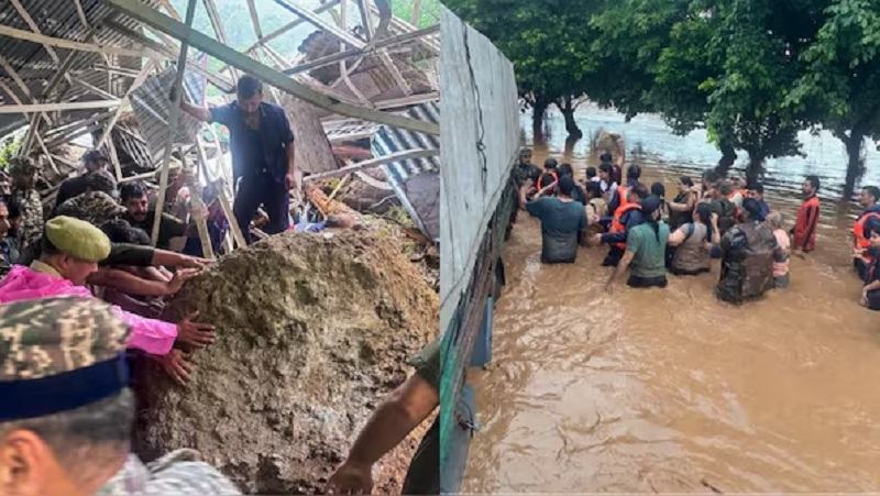 জম্মু-কাশ্মীরে ভূমিধস: বৈষ্ণোদেবী যাত্রাপথে অন্তত ৩১ জনের মৃত্যু