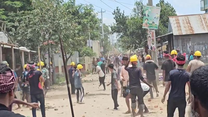 ব্রাহ্মণবাড়িয়ায় জমি নিয়ে দুই পক্ষের সংঘর্ষ, আহত ৪০