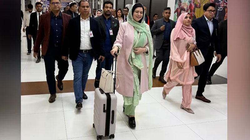 লন্ডন ফিরে গেলেন ডা. জুবাইদা রহমান