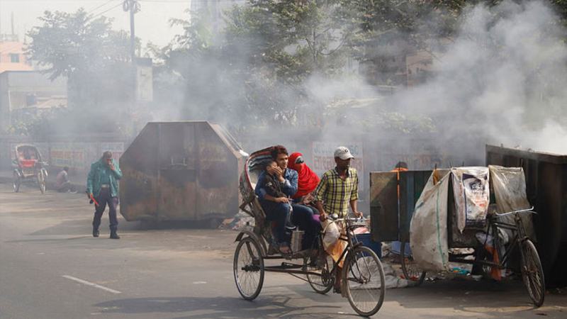 ঢাকার বাতাস আজ ‘অস্বাস্থ্যকর’