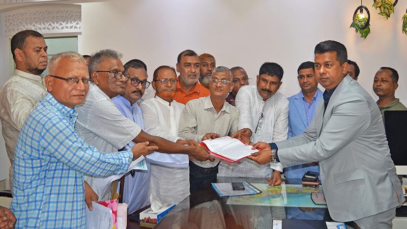 এনসিটি ইজারা না দেয়ার দাবিতে প্রধানমন্ত্রী বরাবর স্মারকলিপি স্কপের