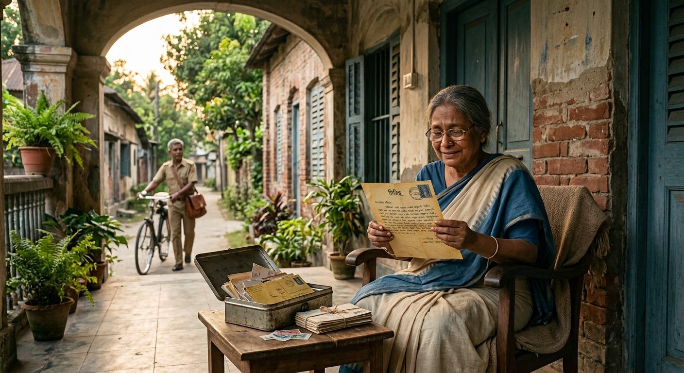 স্মৃতিতে রঙিন চিঠি ও অপেক্ষার মায়া