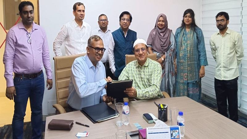 গোবিপ্রবি ও ডেনিম্যাক লিমিটেডের মধ্যে চুক্তি সই