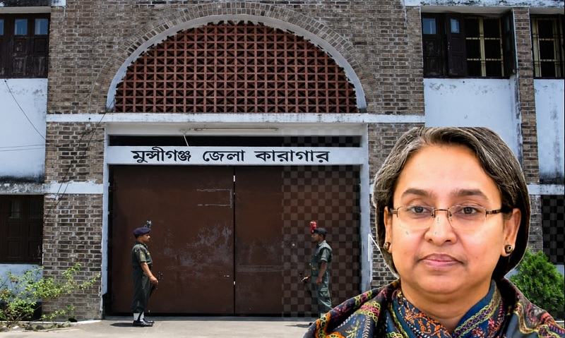 চিকিৎসা শেষে ফের কারাগারে নেয়া হলো ডা. দীপু মনিকে