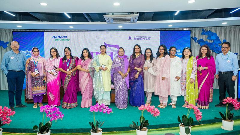ড্যাফোডিল ইউনিভার্সিটিতে আন্তর্জাতিক নারী দিবস উদযাপিত