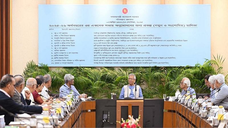 একনেক সভায় ১ হাজার ৯৮৮ কোটি টাকার ১৩ প্রকল্প অনুমোদন
