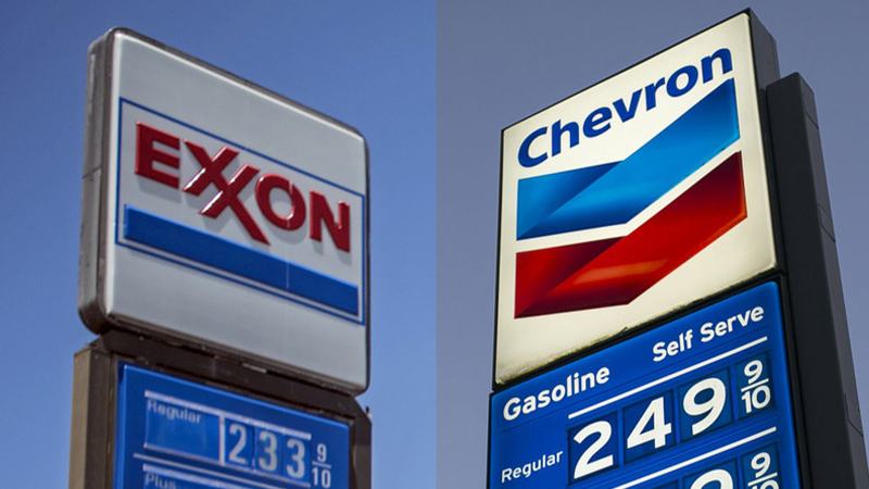 ট্রাম্পের তোপের মুখে এক্সন ও শেভরন