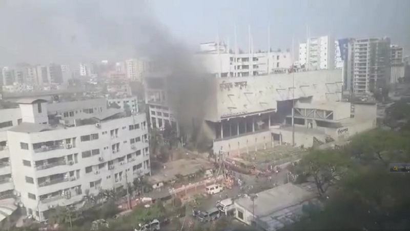 মুক্তিযুদ্ধ জাদুঘরে আগুন,  ৫ লাখ টাকার সম্পত্তি নষ্ট