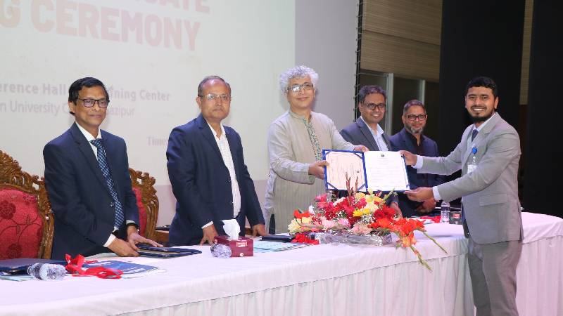ইউজিসির প্রশিক্ষণে মেধা তালিকায় প্রথম হলেন গোবিপ্রবির শিক্ষক মোহাম্মদ ফারুক