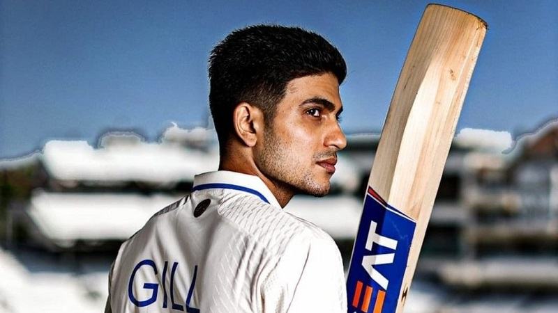 ভারতের নতুন টেস্ট অধিনায়ক শুবমান গিল