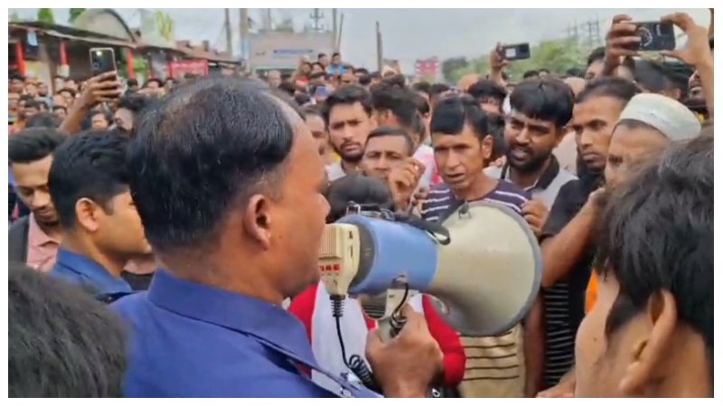 গাজীপুরে বিক্ষোভ (1)