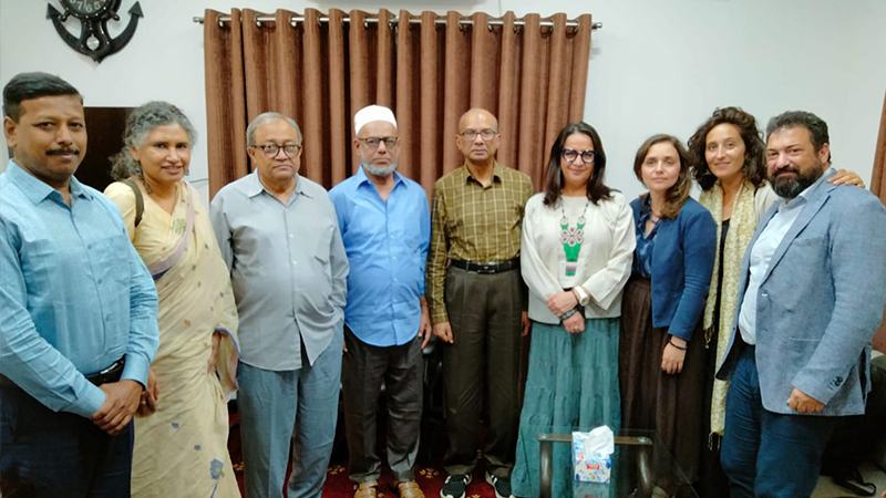 গুম সংক্রান্ত তদন্ত কমিশনের সঙ্গে ডব্লিউজিইআইডি প্রতিনিধিদলের বৈঠক