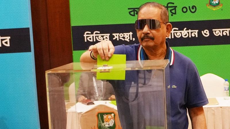 বিসিবির ভোটগ্রহণ শেষে চলছে গণনা