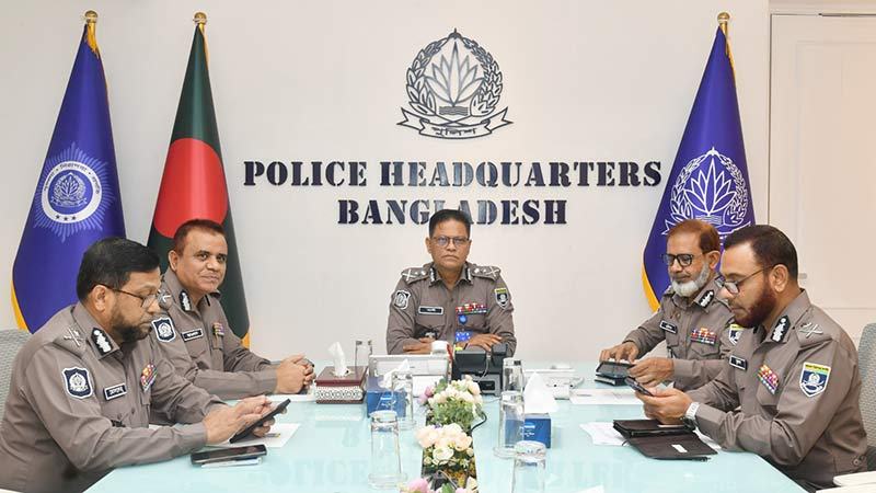 চাঁদাবাজির বিরুদ্ধে জিরো টলারেন্স নীতি আইজিপির