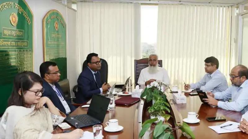 স্মার্ট সড়ক পরিবহন নেটওয়ার্কের জন্য সমন্বিত টোলিং কৌশল প্রণয়নে বৈঠক