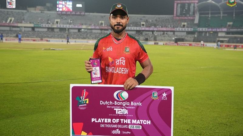 বাংলাদেশ জেতায় খুশি পারভেজ হোসেন ইমন