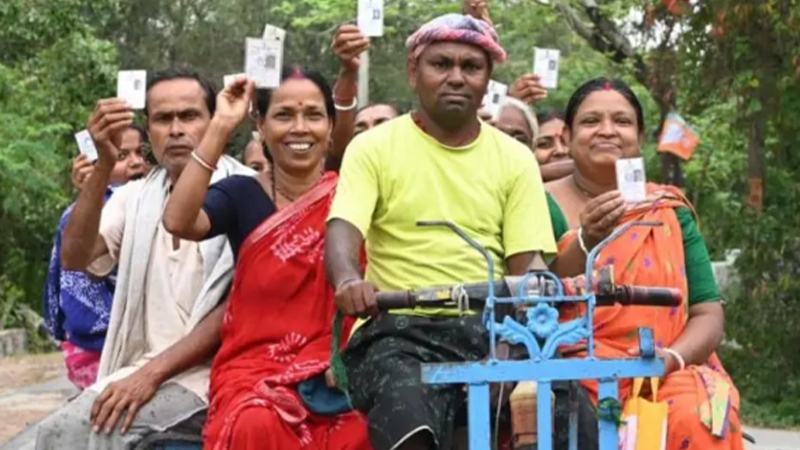 পশ্চিমবঙ্গে বিধানসভা নির্বাচনে এগিয়ে বিজেপি