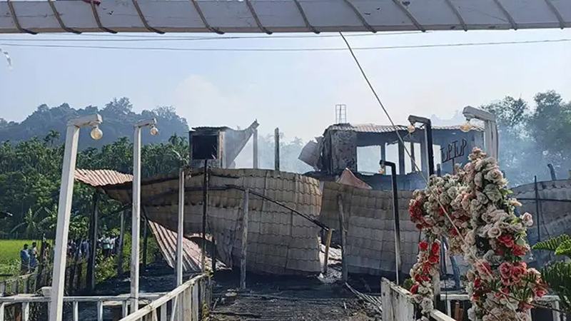 কক্সবাজারে রিসোর্টে আগুন: ৫ সদস্যের তদন্ত কমিটি গঠন
