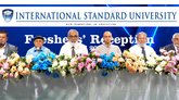 বর্ণিল আয়োজনে আইএসইউতে নবীনবরণ, নতুনদের পদচারণায় উৎসবের আমেজ
