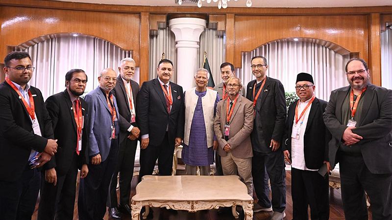 মুসলিম বিশ্বের সহায়তায় ইসলামী এনজিওগুলোকে সামাজিক ব্যবসায় যুক্ত হওয়ার আহ্বান প্রধান উপদেষ্টার
