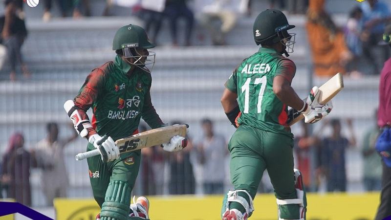 বগুড়ায় আফগানিস্তানকে ডিএলএস মেথডে হারাল বাংলাদেশ