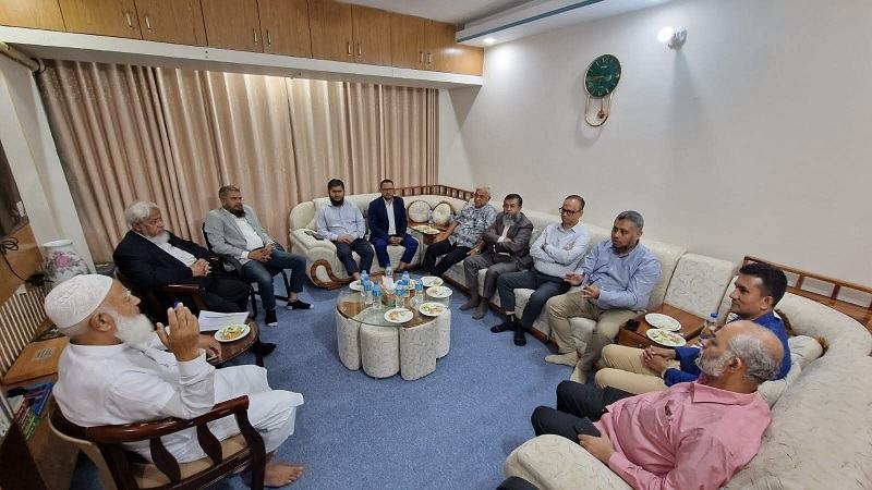 জামায়াত আমিরের সঙ্গে শিল্প মালিক প্রতিনিধিদের সৌজন্য সাক্ষাৎ
