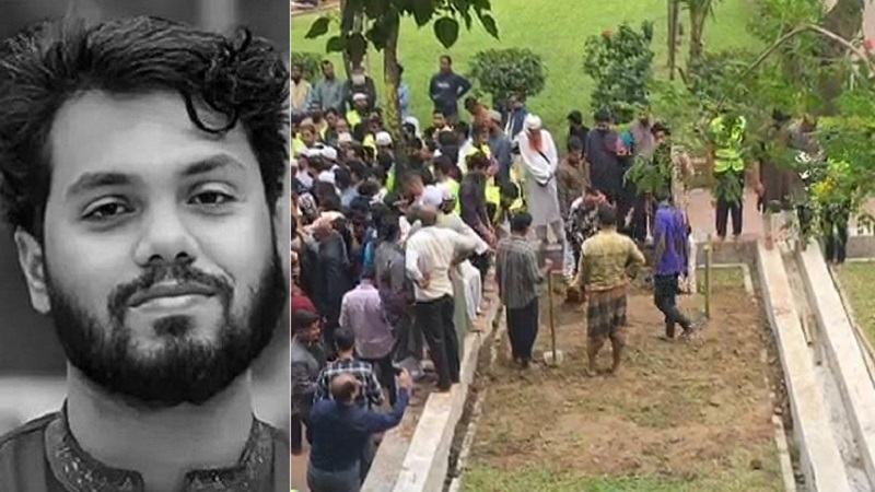 জাতীয় কবির সমাধি প্রাঙ্গণে ওসমান হাদির দাফন সম্পন্ন