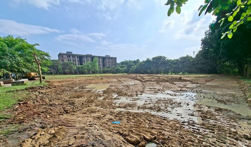 জাবিতে মাঠ সংস্কারকাজ স্থগিত, পিপিআর লঙ্ঘনের অভিযোগ তদন্তে কমিটি