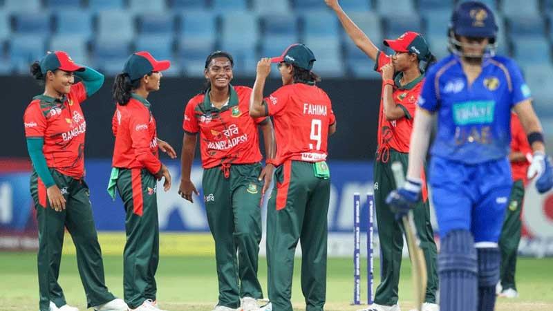 আরব আমিরাতকে হারিয়ে সেমিতে বাংলাদেশ