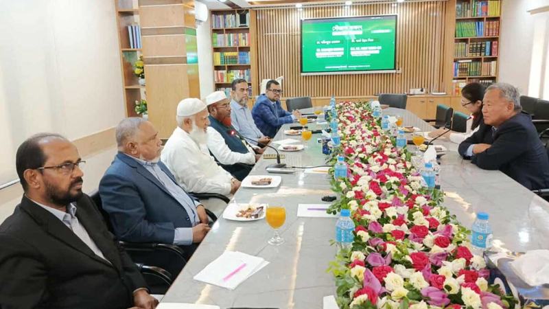 জামায়াত আমিরের সঙ্গে দক্ষিণ কোরিয়ার রাষ্ট্রদূতের সৌজন্য সাক্ষাৎ