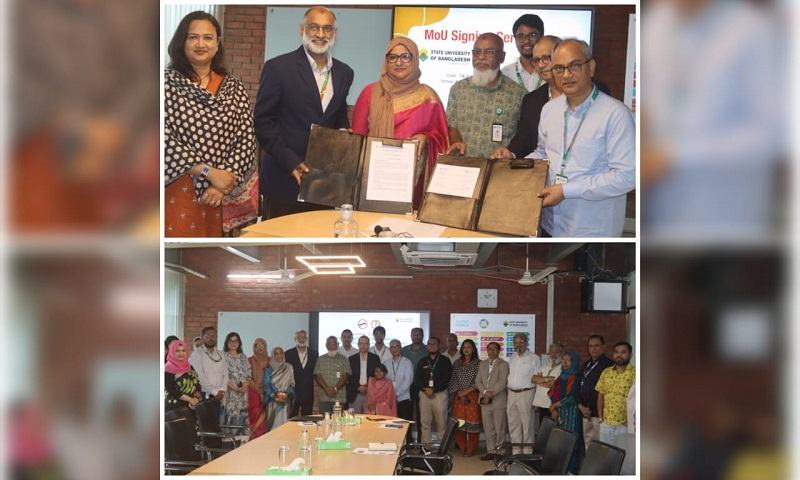 জনস্বাস্থ্যের চ্যালেঞ্জ মোকাবেলায় যৌথভাবে কাজ করবে স্টেট ইউনিভার্সিটি ও ডব্লিউবিবি ট্রাস্ট