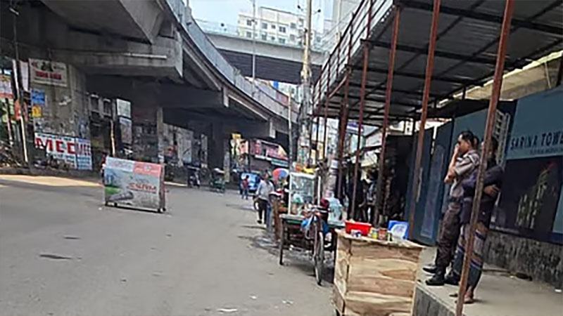 মালিবাগে ককটেল বিস্ফোরণ