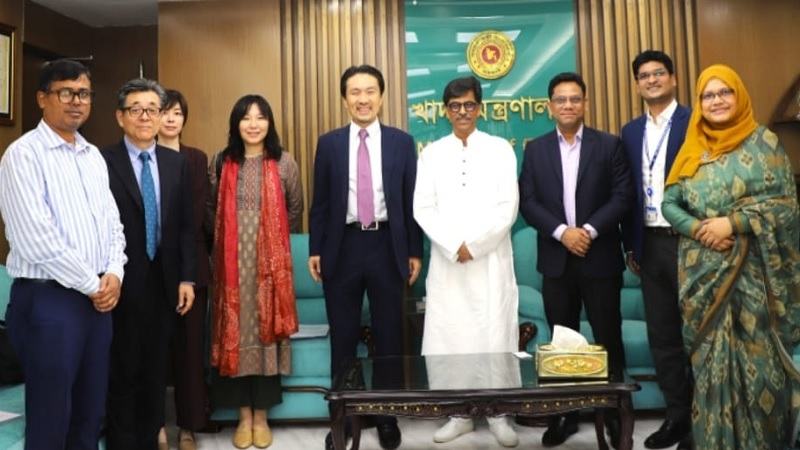 জাপানে খাদ্য রফতানির উদ্যোগ নেয়া হবে: খাদ্য ও কৃষিমন্ত্রী