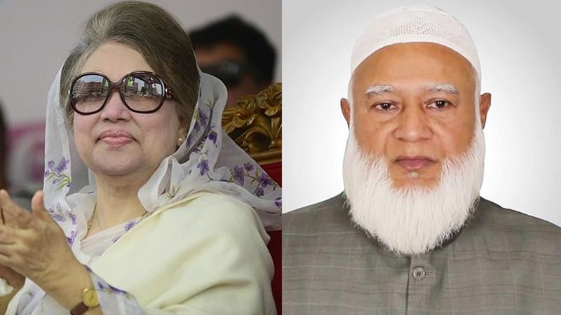 লন্ডনে খালেদা জিয়ার সঙ্গে সাক্ষাৎ করেছেন জামায়াতের আমির