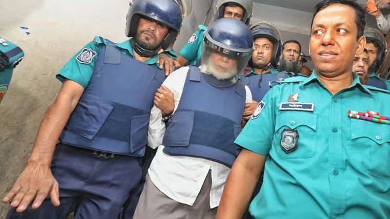 সাবেক প্রধান বিচারপতি এবিএম খায়রুল হক ৭ দিনের রিমান্ডে