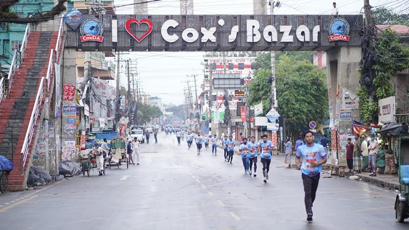 কক্সবাজার রানে অংশ নিলেন সাড়ে ছয়শ রানার