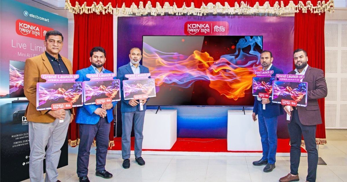 ১০০ ইঞ্চির কনকা ‘মিনি এআই এলইডি’ গুগল টিভি