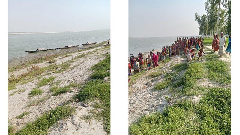 কুড়িগ্রামে ব্রহ্মপুত্র নদে গোসল করতে নেমে আপন ২ ভাই নিখোঁজ