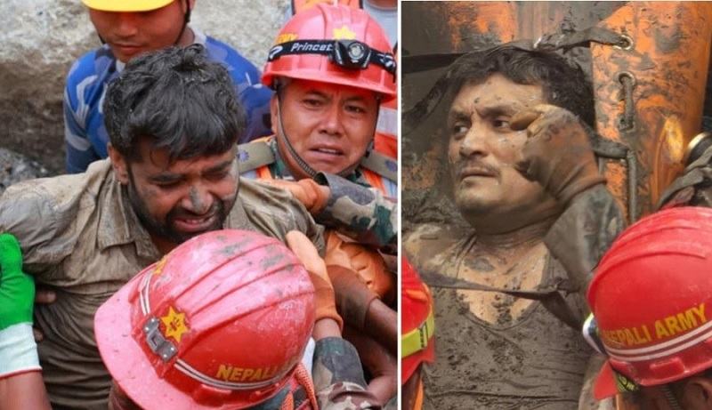 ভূগর্ভে নয়দিন আটকে থেকে যেভাবে বেঁচে ফিরলেন নেপালের দুই জলবিদ্যুৎকর্মী