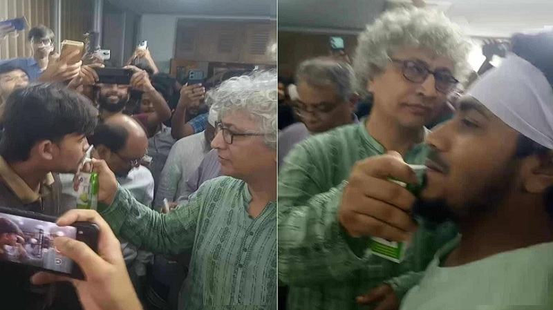 কুয়েট ভিসি-প্রোভিসির অব্যাহতি প্রক্রিয়া শুরু, অনশন ভেঙেছেন শিক্ষার্থীরা
