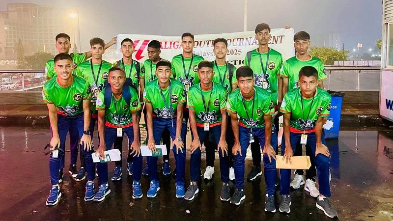 লা লিগা ইয়ুথ টুর্নামেন্টে খেলতে মালয়েশিয়া গেল বাংলাদেশের জাফরানী স্পোর্টিং ক্লাব