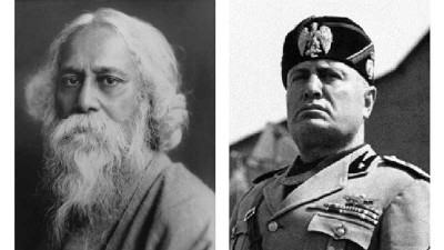মুসোলিনির ফ্যাসিজমের ফাঁদে রবীন্দ্রনাথ