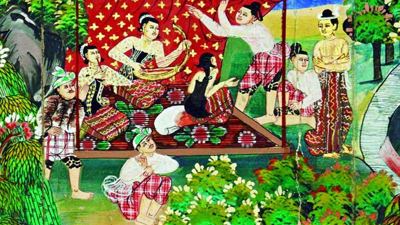 বর্মি হার্প এবং জাতকের কাহিনী