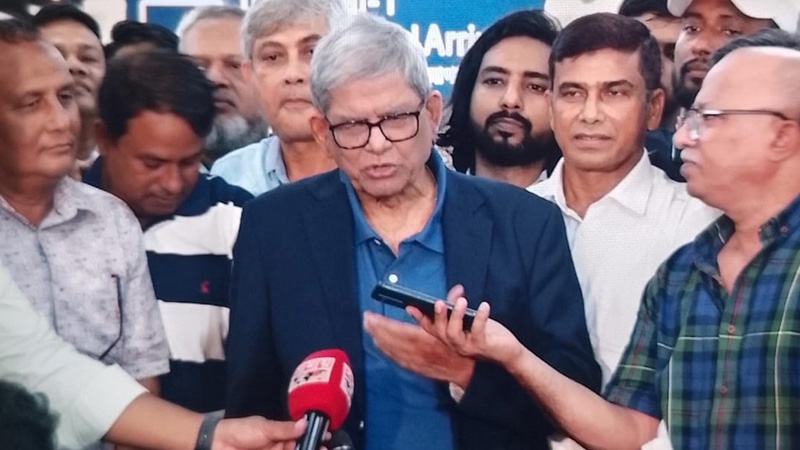 আলোচনা চলাকালে কর্মসূচির অর্থই অহেতুক চাপ সৃষ্টি: মির্জা ফখরুল