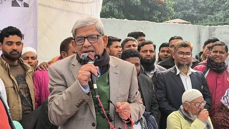 যারা স্বাধীনতার বিরোধিতা করেছিল, তাদের হাতে দেশ নিরাপদ নয়: মির্জা ফখরুল